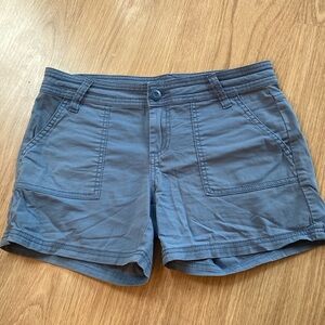 Women's Blue Casual Shorts
